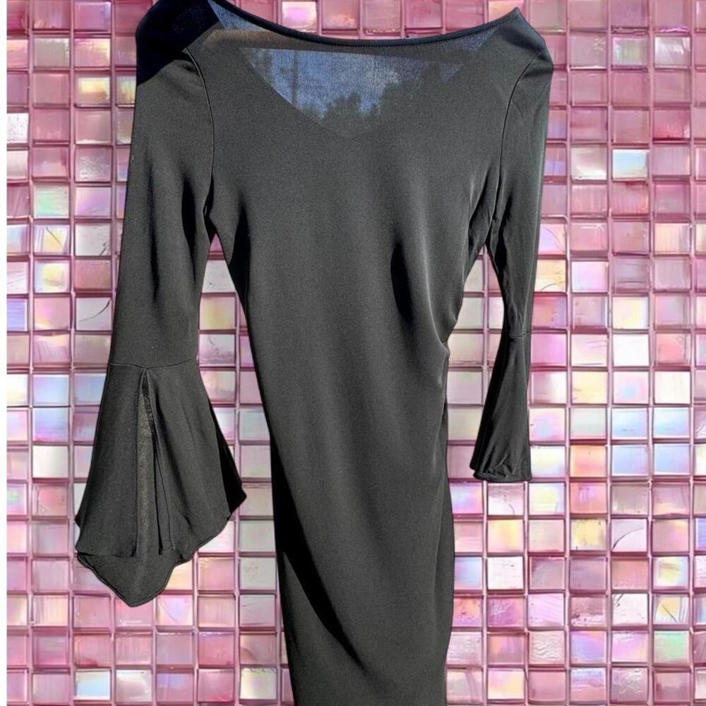 Diane von furstenberg black midi